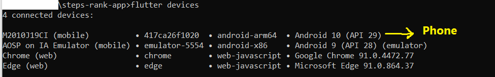 Flutter run app on real device – NgDeveloper